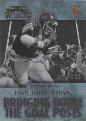 2008 Press Pass Legends Bowl Edition Charles White #BDGP-8