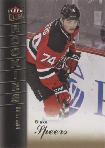 2016-17 Upper Deck Fleer Showcase - Blake Speers #U18