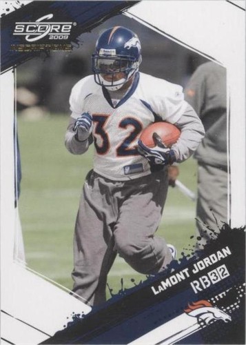 2009 Score Inscriptions LaMont Jordan #174
