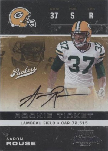 2007 Playoff Contenders Aaron Rouse #102