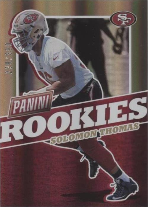 2017 Panini National Convention Solomon Thomas #FB48