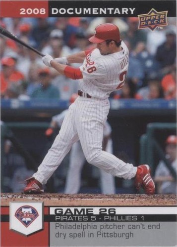2008 Upper Deck Documentary - Chase Utley #806