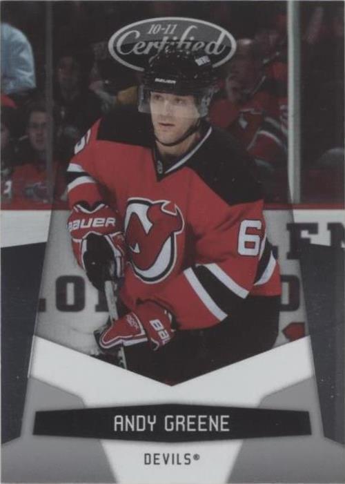 2010-11 Certified - Andy Greene #89