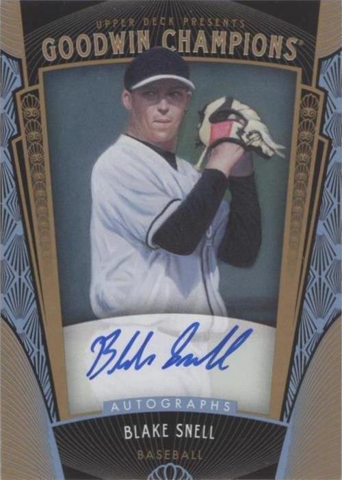 Goodwin Champions 2015 Upper Deck - Blake Snell #158