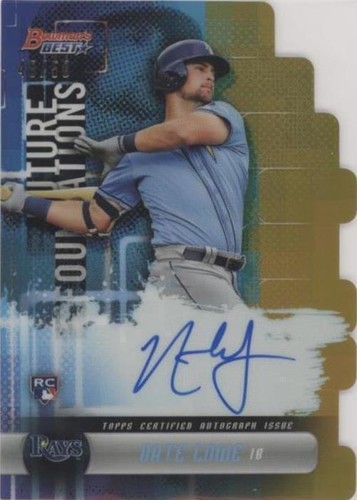 2019 Bowman's Best - Nate Lowe #FFA-NL