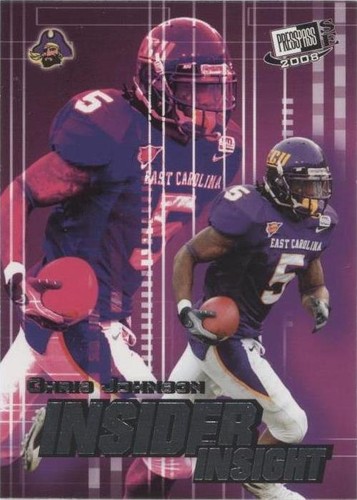 2008 Press Pass SE Chris Johnson #II-19