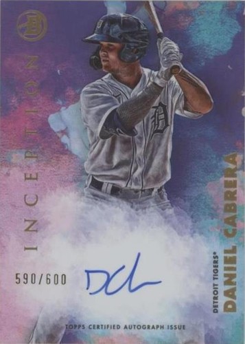 2021 Bowman Inception - Daniel Cabrera #PA-DC