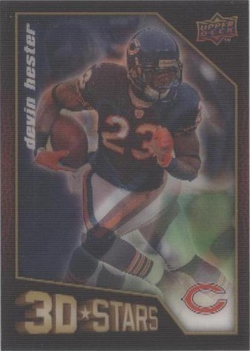 2009 Upper Deck Devin Hester #3D-4
