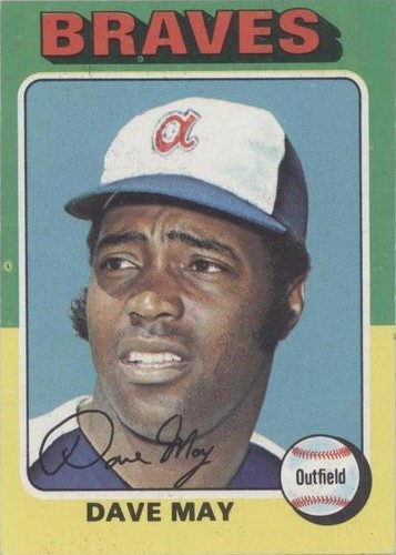 1975 Topps - Dave May #650