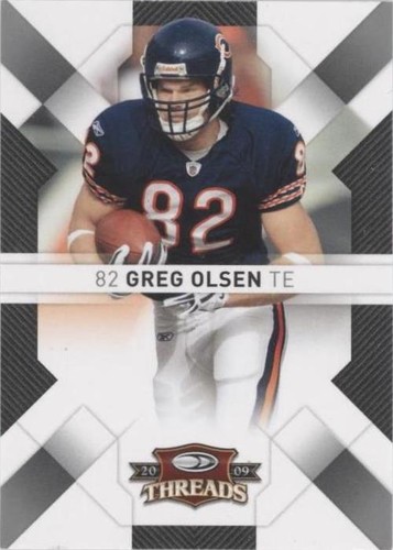 2009 Donruss Threads Greg Olsen #17