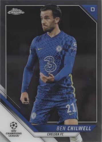 2021-22 Topps Chrome UCL Ben Chilwell #198