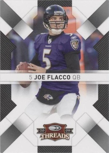 2009 Donruss Threads Joe Flacco #8