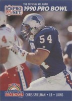 1990 Pro Set Chris Spielman #419