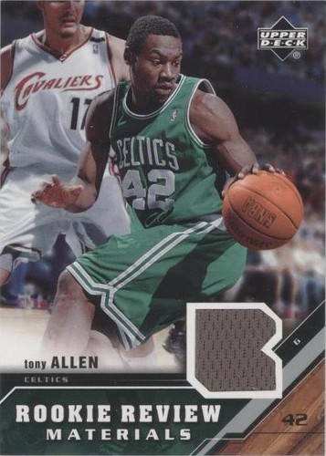 2005-06 Upper Deck - Tony Allen #RRM-TA