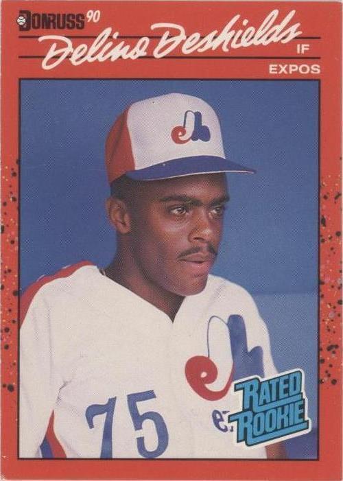 Donruss - Delino DeShields #42 1990