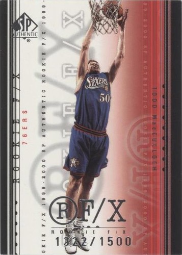 1999-00 SP Authentic - Todd MacCulloch #117