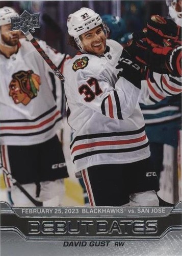 2023-24 Upper Deck Series 1 - David Gust #DD-12
