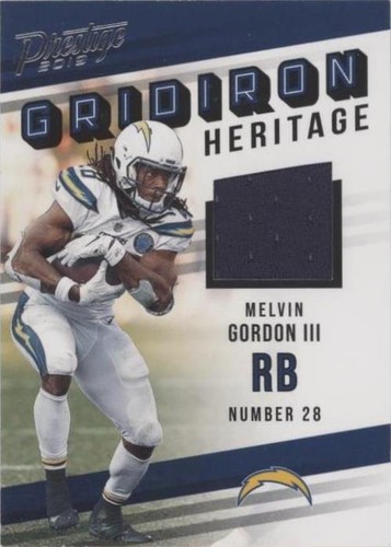 2019 Panini Prestige Melvin Gordon #GH-MG