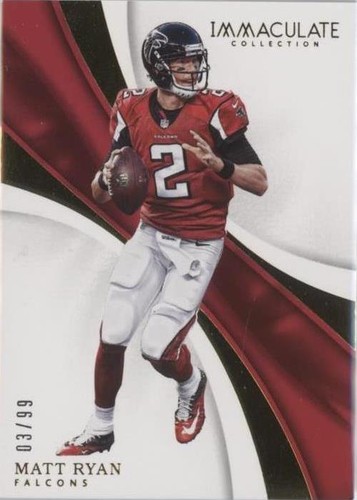 2017 Panini Immaculate Collection Matt Ryan #4