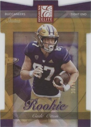 2022 Panini Donruss Elite Cade Otton #2002-132