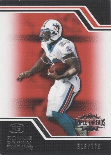 2008 Topps Triple Threads Ronnie Brown #48