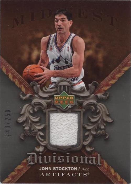 2007-08 Upper Deck Artifacts - John Stockton #DA-ST