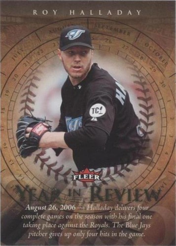 2007 Fleer - Roy Halladay #YR-RH