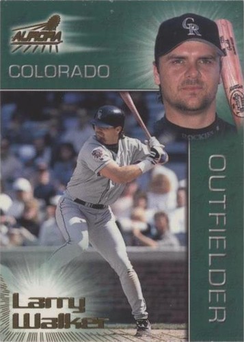 1998 Pacific Aurora - Larry Walker #128