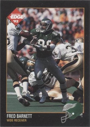 1992 Collector's Edge Fred Barnett #131