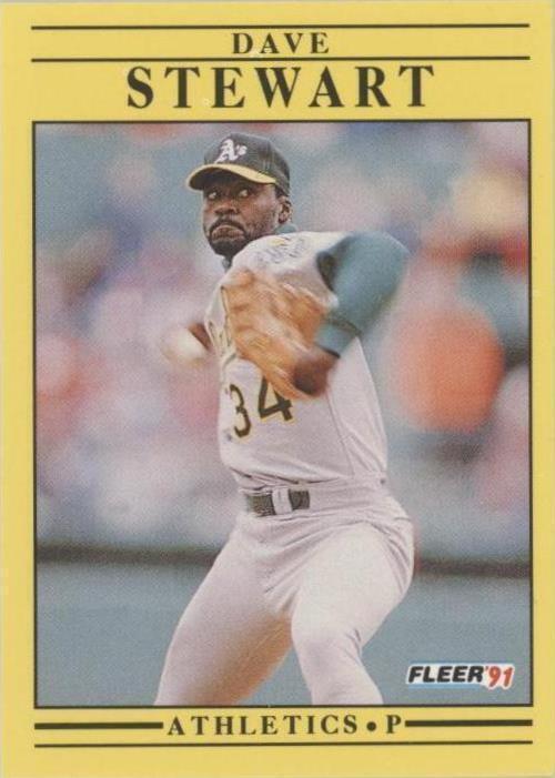Fleer 1991 - Dave Stewart #25