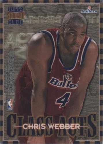 1996-97 Topps Stadium Club - Juwan Howard/Chris Webber #CA 4