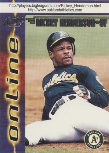 1998 Pacific Online - Rickey Henderson #533