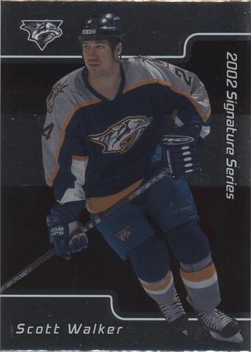2001-02 In the Game Be A Player Signature Series - Scott Walker #064