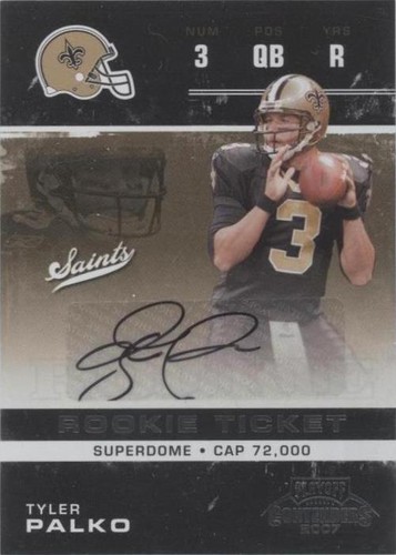2007 Playoff Contenders Tyler Palko #235