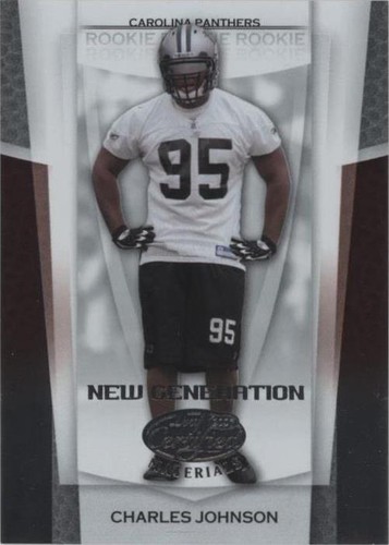 2007 Leaf Certified Materials Charles Johnson #156