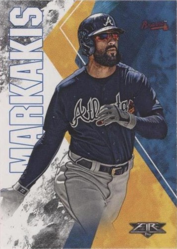 2019 Topps Fire - Nick Markakis #12
