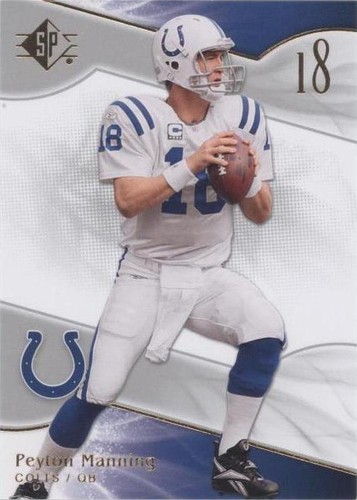 2009 SP Peyton Manning #58
