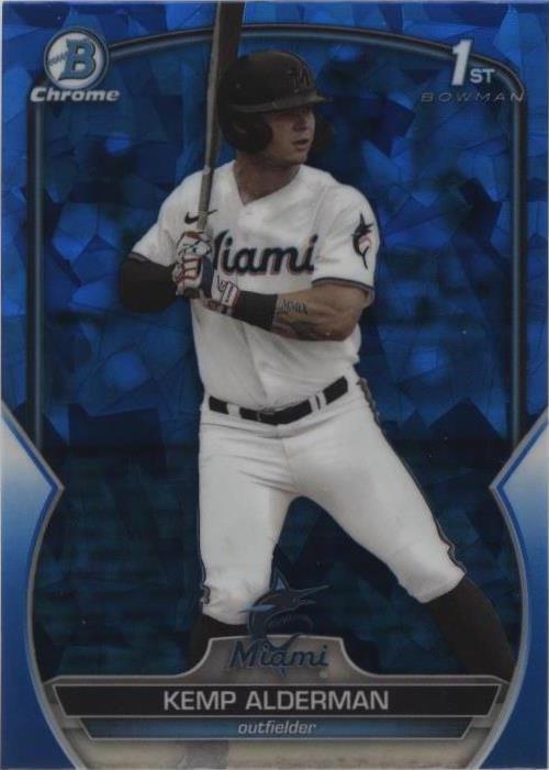 2023 Bowman Chrome Draft Sapphire Edition - Kemp Alderman #BDC-123