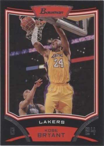 Kobe Bryant 2008-09 Bowman Chrome #24 Refractor /499 PSA 9 | eBay