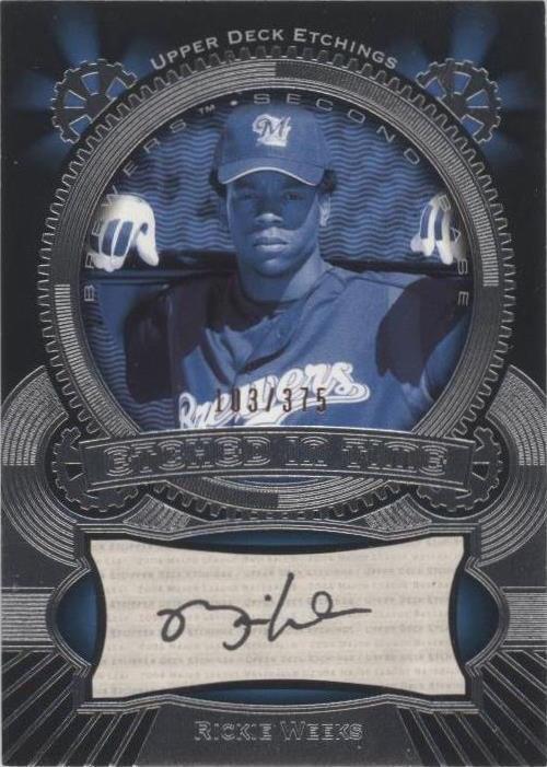 Grabados de cubierta superior 2004 - Rickie Weeks #ET-WK