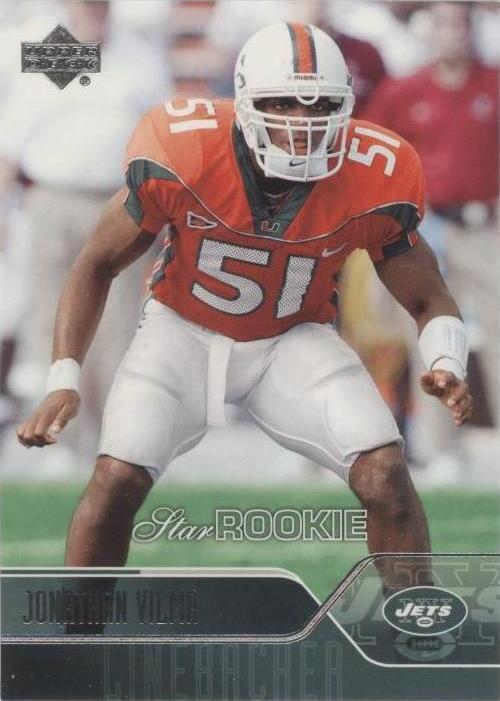 2004 Upper Deck Jonathan Vilma #232