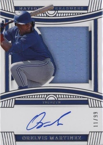 2023 Panini National Treasures - Orelvis Martinez #PSS-OM
