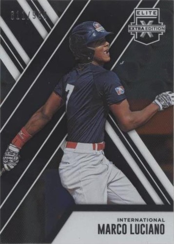 2017 Panini Elite Extra Edition - Marco Luciano #168