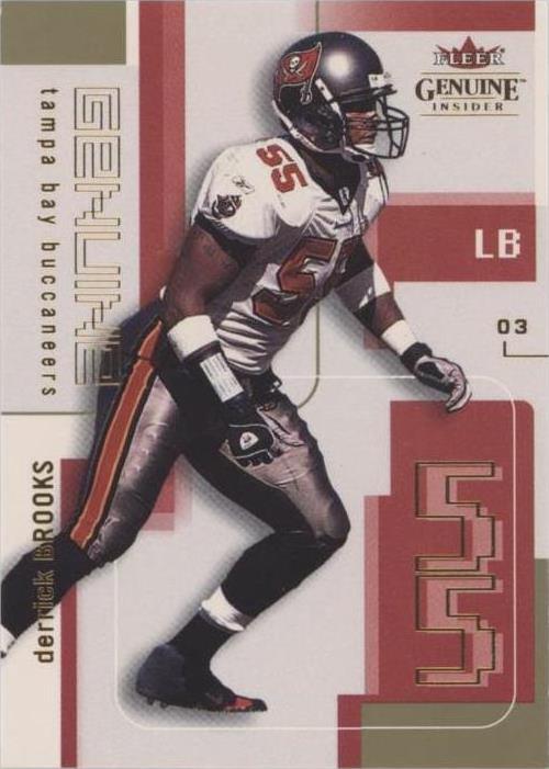 2003 Fleer Genuine Insider Derrick Brooks #64