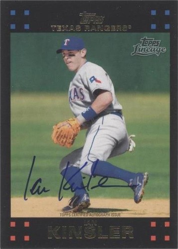 2011 Topps Lineage - Ian Kinsler #RA-IK