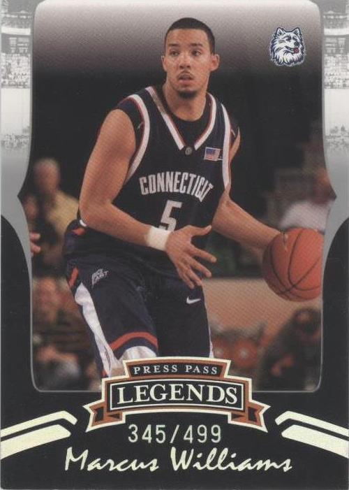2006-07 Press Pass Legends - Marcus Williams #S16