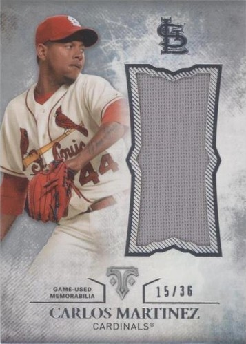 2015 Topps Triple Threads - Carlos Martinez #UJR-CMZ