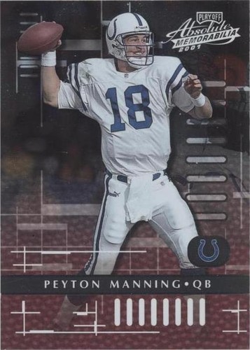 2001 Playoff Absolute Memorabilia Peyton Manning #39