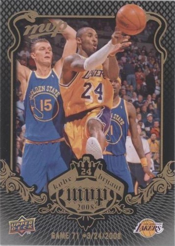 2008-09 Upper Deck MVP - Kobe Bryant #KB-71