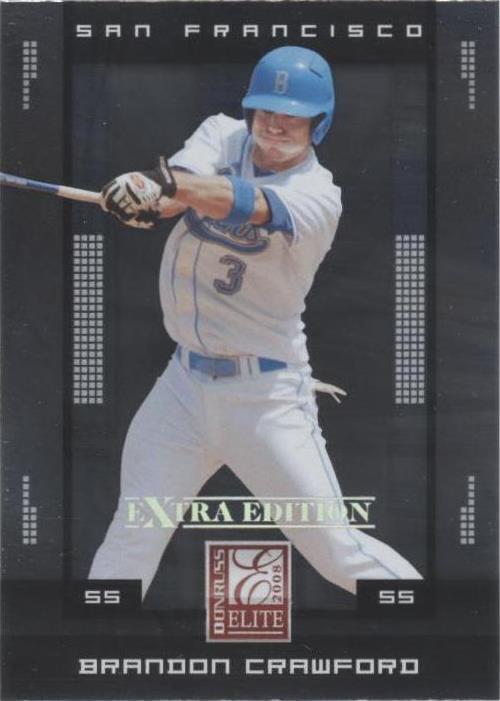 Donruss Elite 2008 edición extra - Brandon Crawford #11